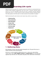 Machine Learning Life Cycle