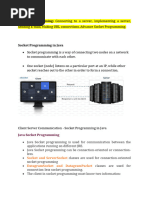 Socket Programming-2