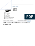 cable harness front ABS sensor for Volvo XC60 XC60