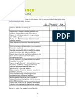 Myp Chemistry Student Checklists