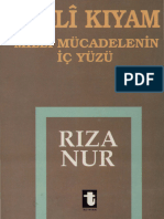 Milli Kıyam Milli Mücadelenin İç Yüzü