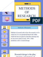 2.o Methods of Research