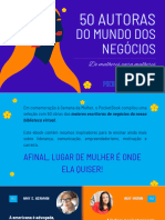 Ebook 50 Autoras Do Mundo Dos Negocios