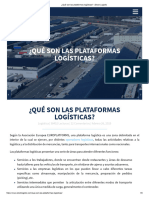 ¿Qué Son Las Plataformas Logísticas - Stock Logistic