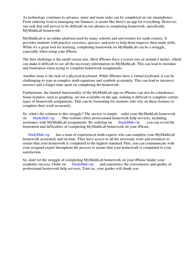 Mymathlab homework on iphone pdf homework mathematics