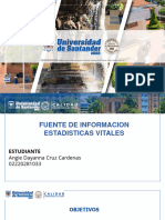 Fuente de Informacion Estadisticas Vitales