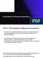 IAS 1-Presenation of Financial Statements