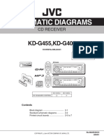 Schematic Diagrams: KD-G455, KD-G405