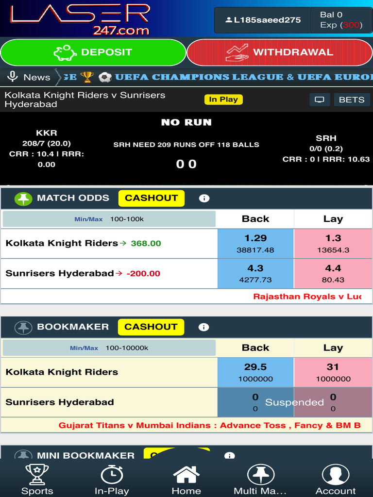 Welcome to laser247 4 | PDF | Professional Sports Leagues | Team Sports