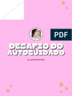 Desafio Do Autocuidado - Com @madutrinds