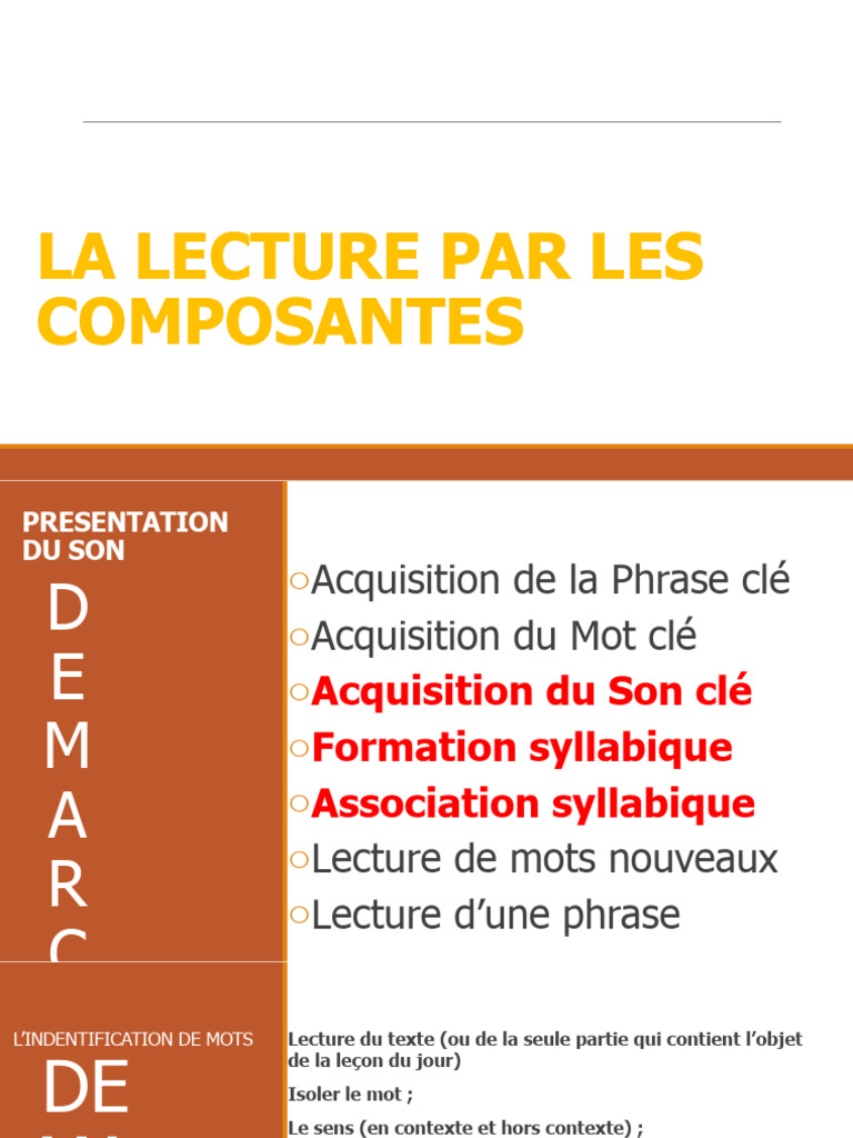 Méthodes de Lecture et Compréhension | PDF | Linguistique