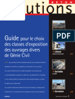 Guide pour le choix des classes d'exposition des ouvrages divers de génie civil