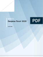 Relatorio Despesa Fiscal 2020