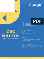 Ricago GRC Bulletin