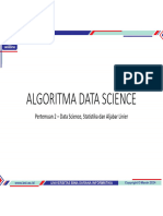 Pertemuan 2 - Algoritma Data Science