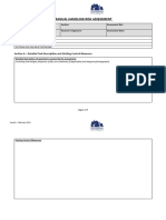 Manual Handling Risk Assessment