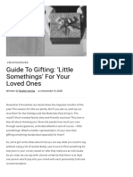 Guide To Gifting - Little Somethings' F... Festyle, Interviews, Events, Shopping