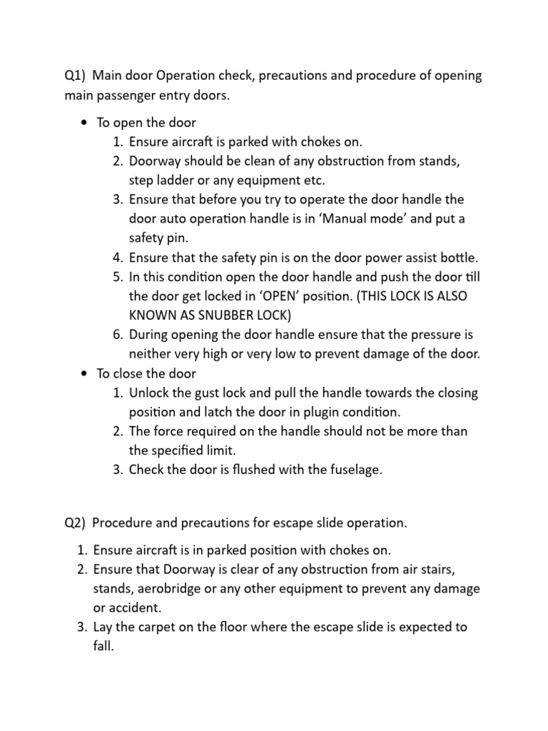 Airframe Snag Analysis Questions PDF Aircraft Flight Control System