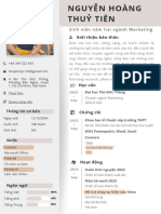 Nguyễn Hoàng Thuỷ Tiên - CV 