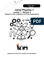 6 General Physics1 12 - Q2 - Mod6 Newtons Laws of Motion v5