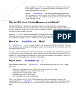 Cfe Level 3 Maths Homework