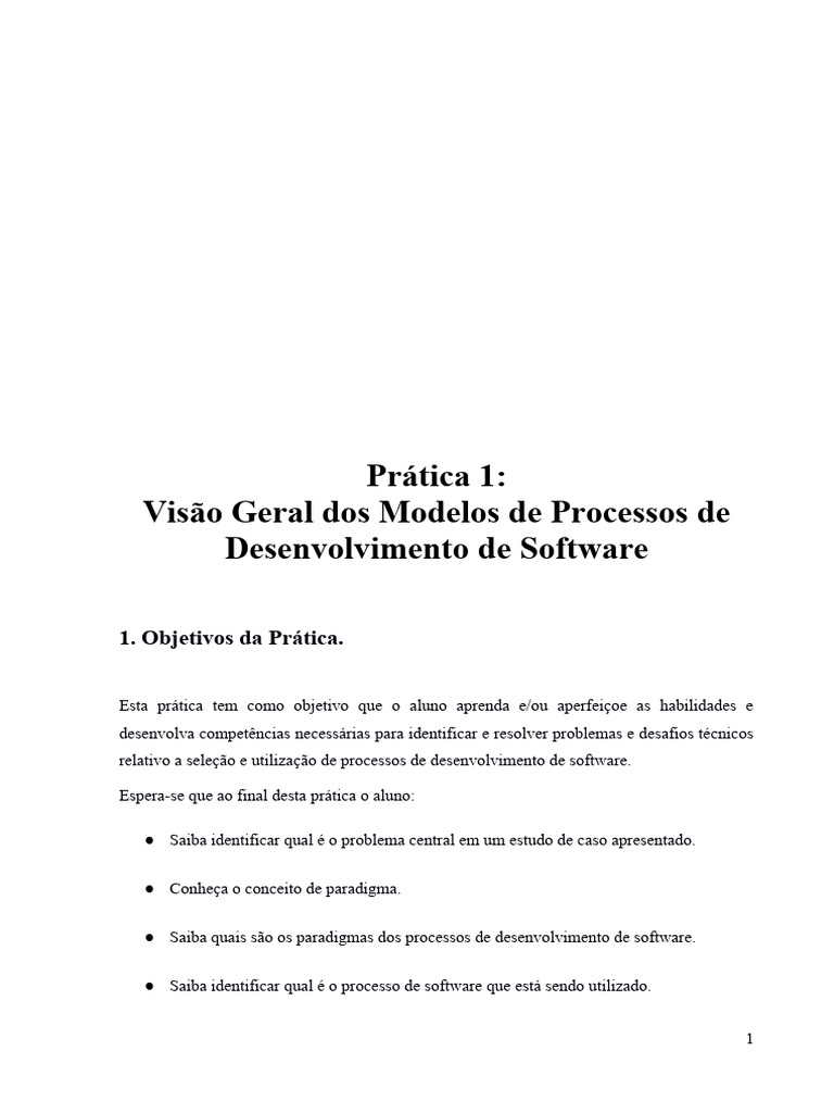 Modelos de Processos de Desenvolvimento de Software | PDF | Programas ...