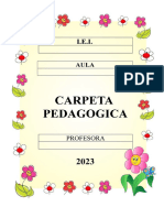 CARATULA CARPETA PEDAGIGICA