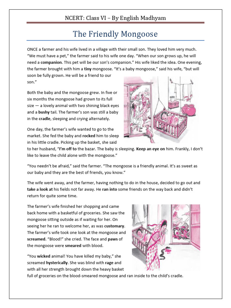 The Friendly Mongoose PDF Verb