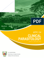 Clinical Parasitology-Module 11