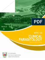 Clinical Parasitology-Module 8