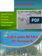 Bab 2 Gaya Benda, Gaya Gesek, Gerak Benda, HK Newton