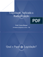 Legislação Aplicada A Radioproteção Aula 3 Estágio