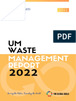 UM Waste Management Report 2022