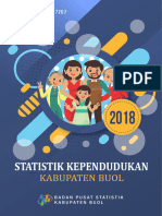 Statistik Kependudukan Kabupaten Buol 2018