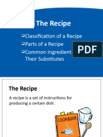 The Recipe