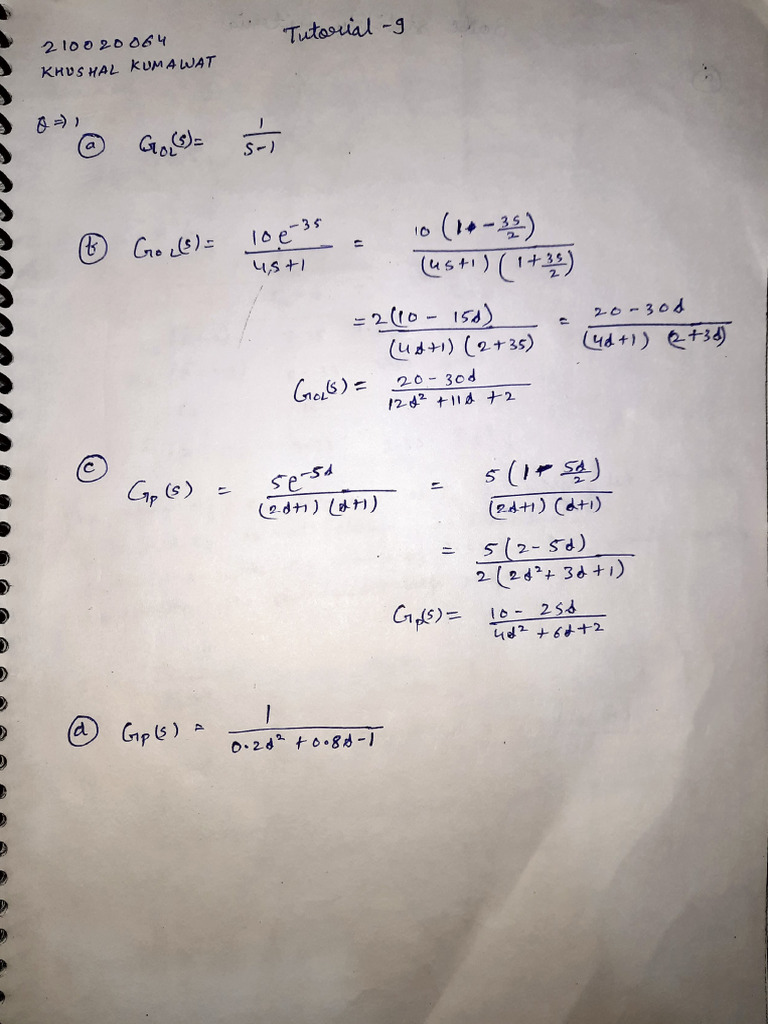 Tut 9 CL 302 - 210020064 | PDF