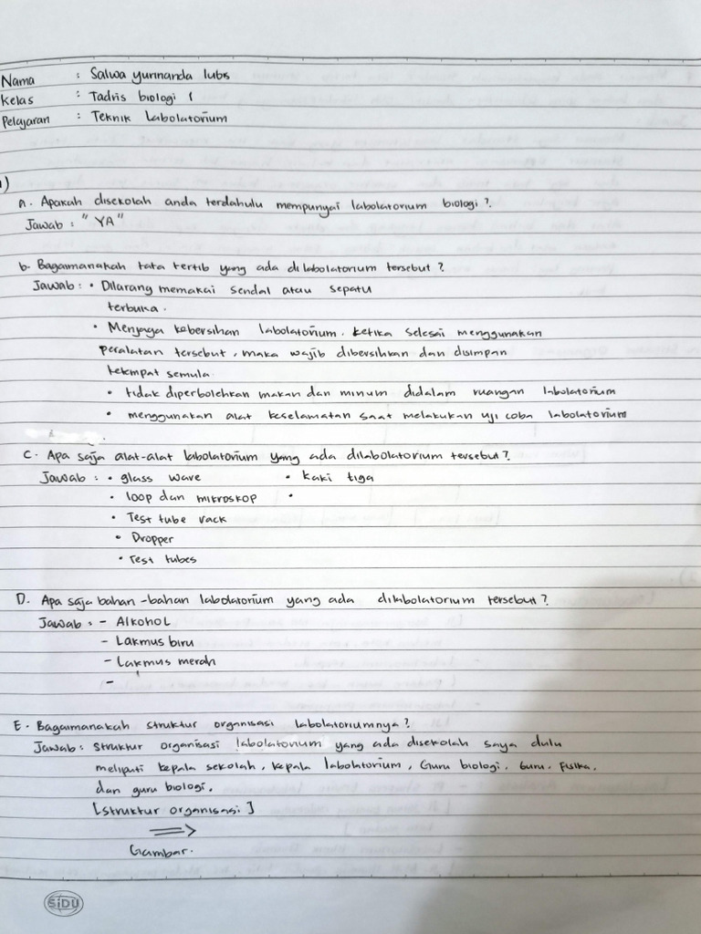 Proses pembelajaran di laboratorium Fakultas Teknik UM