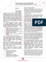 Pzl103U-Pazarlama Yönetimi: Ünite 8: Pazarlama Performansının Değerlendirilmesi Ve Kontrol