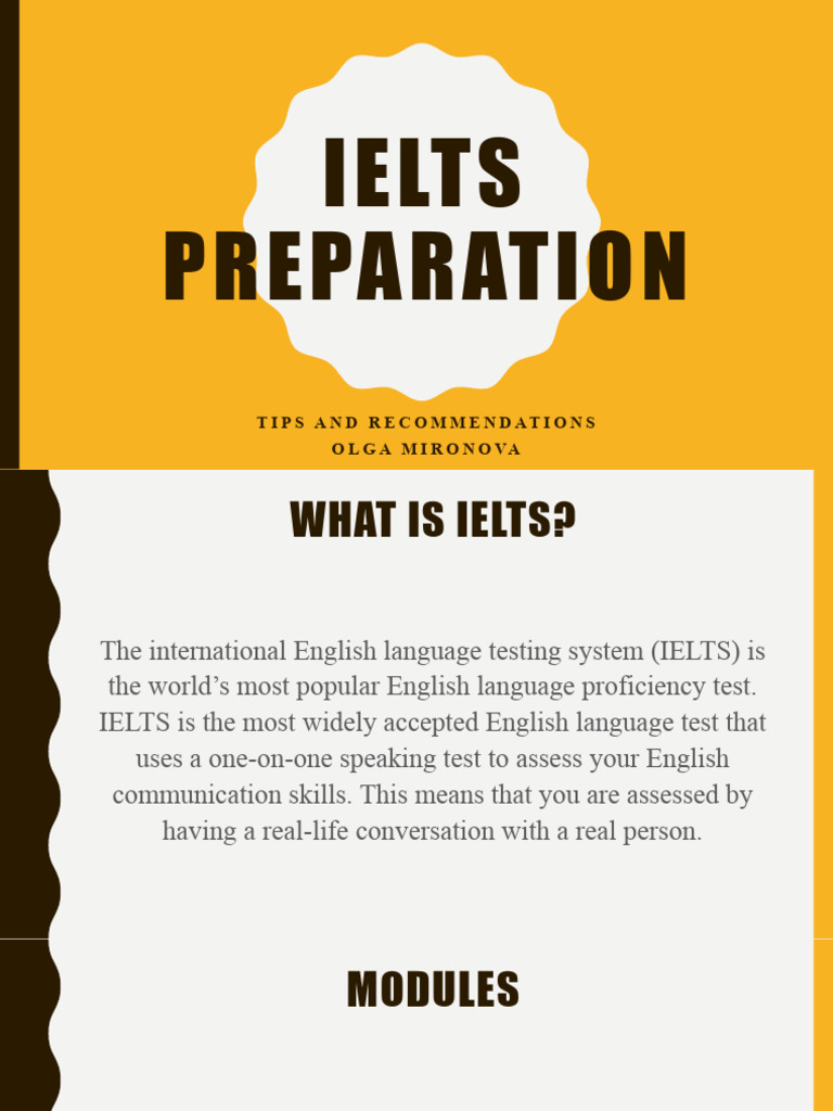 IELTS Tips | PDF | Career & Growth | Language Arts & Discipline
