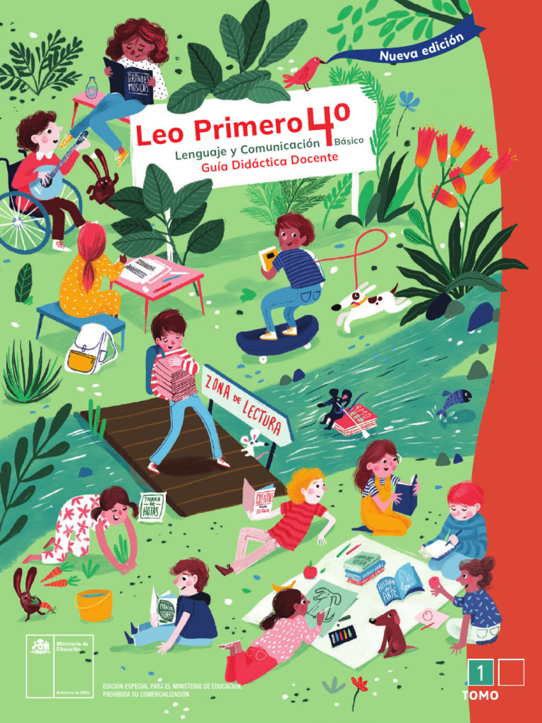 Guía Didáctica Leo Primero 4° Básico | PDF | Comprensión lectora ...