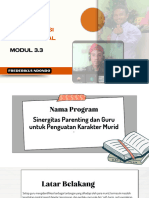 Demonstrasi Kontekstual Modul 3.3 LMS