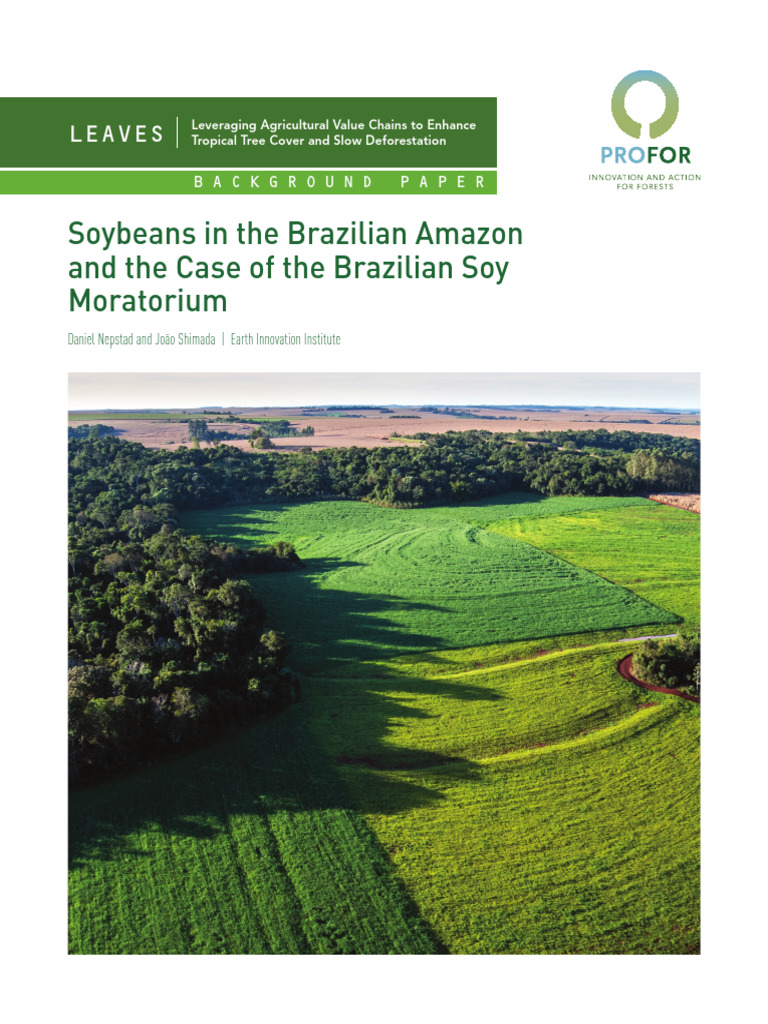 SoybeansCaseStudy_LEAVES_2018 (1) PDF Soybean Amazon Rainforest