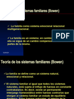 Teoría de Los Sistemas Familiares Bowen