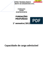 Aula 06 Capacidade de Carga Metodos