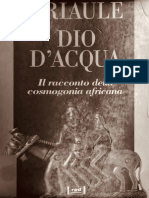 Griaule - Dio D'acqua. Il Racconto Della Cosmogonia Africana-Red Edizioni (1996)