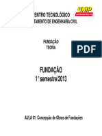 Aula - 02 - FUNDACOES - Concepcao de Fundacoes - CAMILLA