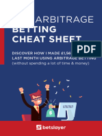 Arbitrage Betting Cheat Sheet