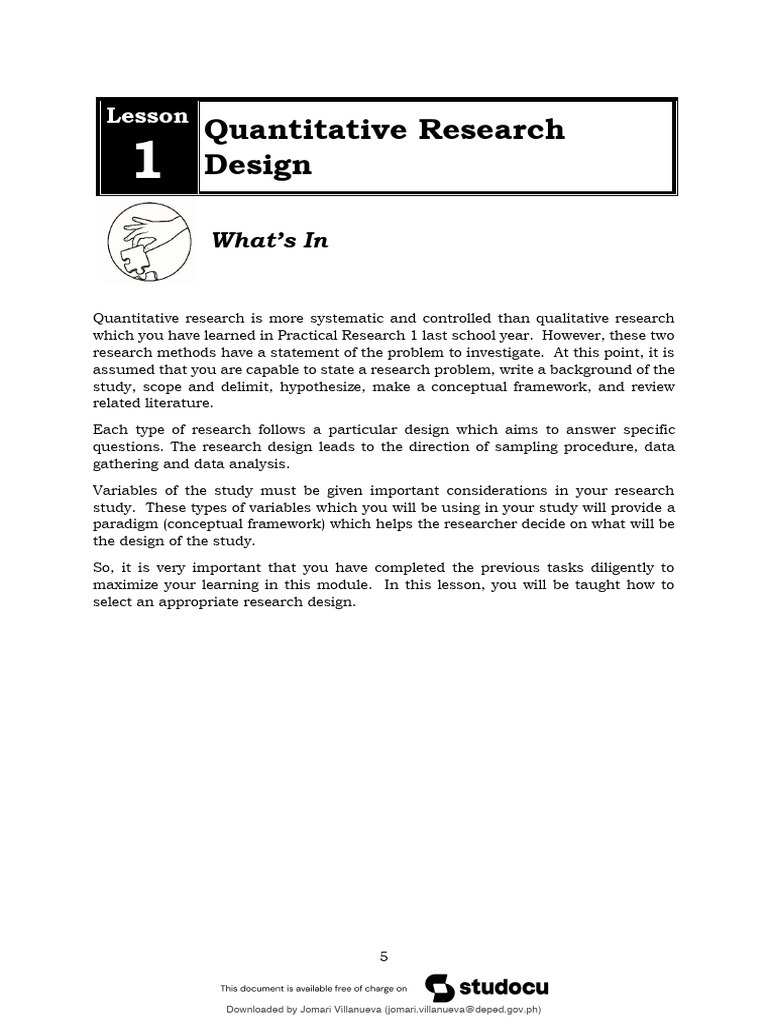 Research Design And Sampling Procedure Lecture Pdf Sampling