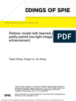 Proceedings of Spie: Retinex Model With Learned Prior For Partly-Paired Low-Light Image Enhancement