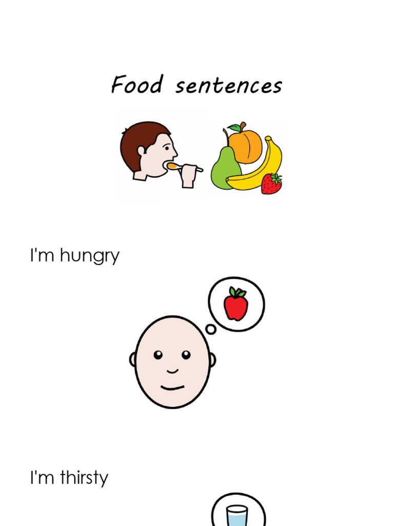 Food Sentences | PDF